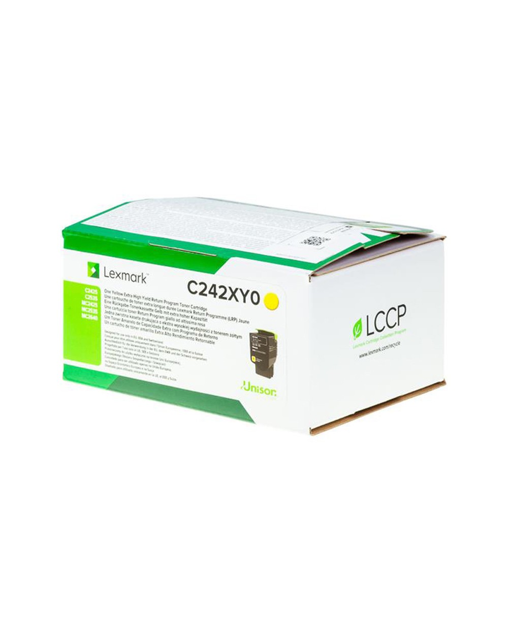 Toner lexmark c2425dw amarillo 3500 paginas