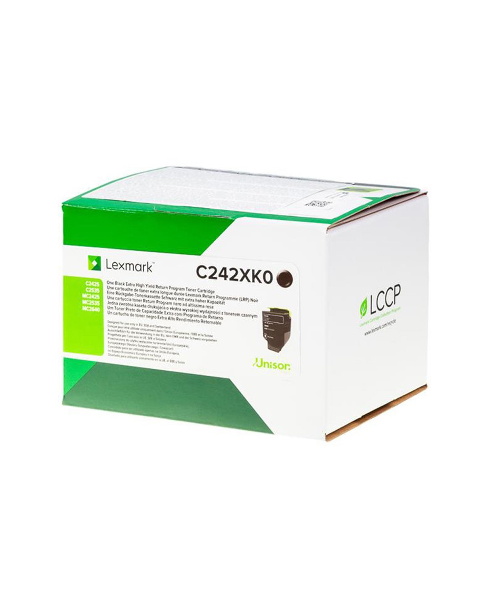 Toner lexmark c2425dw negro 6000 paginas