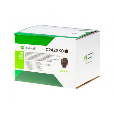 Toner lexmark c2425dw negro 6000 paginas