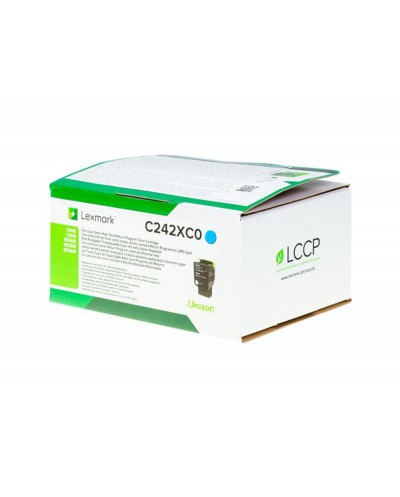 Toner lexmark c2425dw cian 3500 paginas