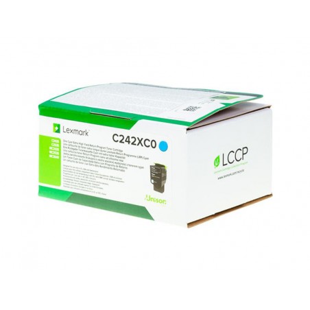 Toner lexmark c2425dw cian 3500 paginas