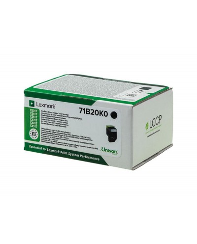 Toner lexmark cs317 cx417 negro 3000 paginas