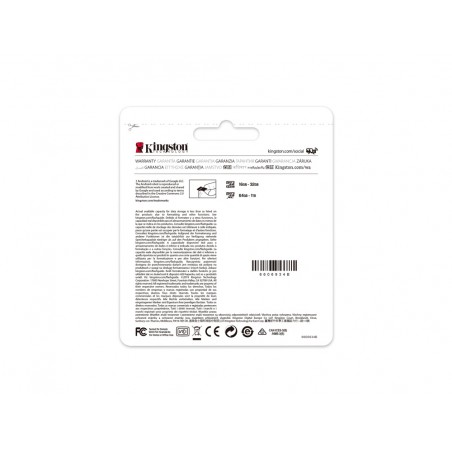 Memoria kingston micro sdxc canvas 128gb