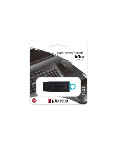 Memoria kingston pendrive exodia 64gb