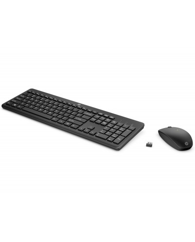 Set tecladoraton hp 230 inalambrico color negro