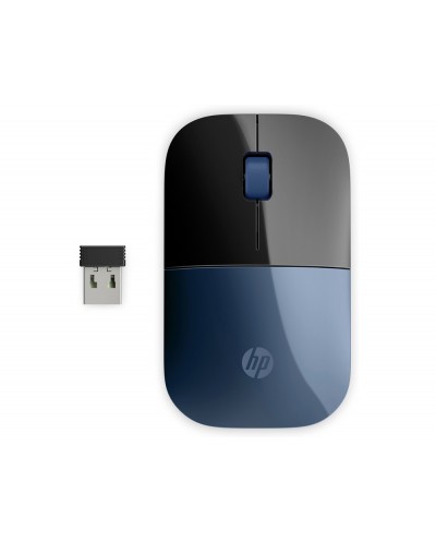 Raton hp z3700 inalambrico 1200 dpi 3 botones color azul