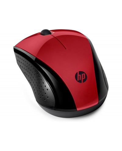 Raton hp 220 sunset inalambrico 1600 dpi 3 botones color rojo