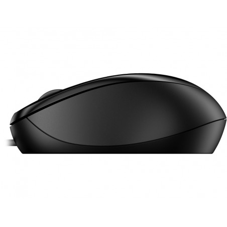 Raton hp 1000 inalambrico optico 1200 dpi 3 botenes con cable color negro
