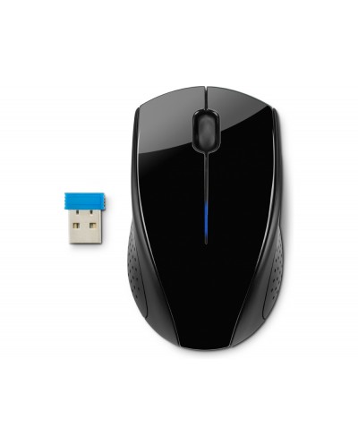 Raton hp 220 inalambrico optico 1600 dpi 3 botones color negro