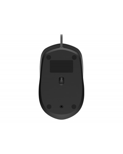 Raton hp 150 wired optico 1600 dpi 3 botones con cable color negro