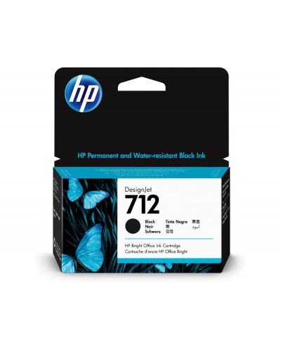 Ink jet hp 712 t210 230 250 630 650 negro