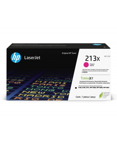 Toner hp lj n 213x magenta 6000 paginas
