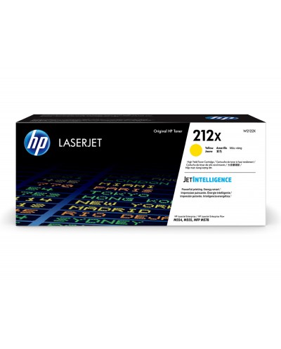 Toner hp n 212x color lj m555 amarillo 10000 paginas
