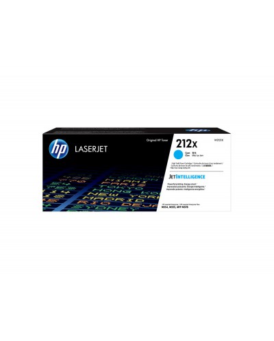 Toner hp n 212x color lj m555 cian 10000 paginas