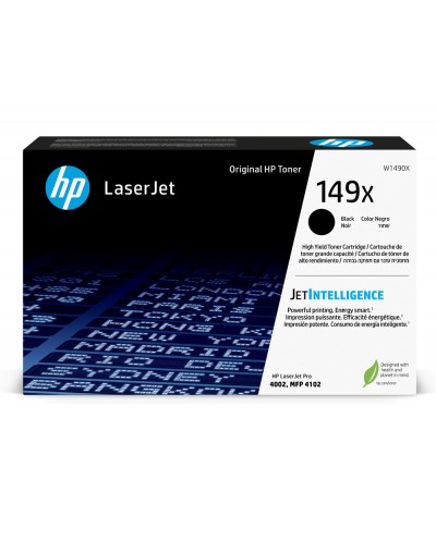 Toner hp n 149x lj pro 4002 negro 9500 paginas