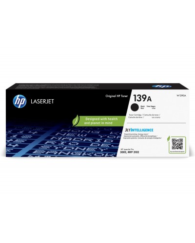 Toner hp n 139a lj pro 3002 negro 1500 paginas