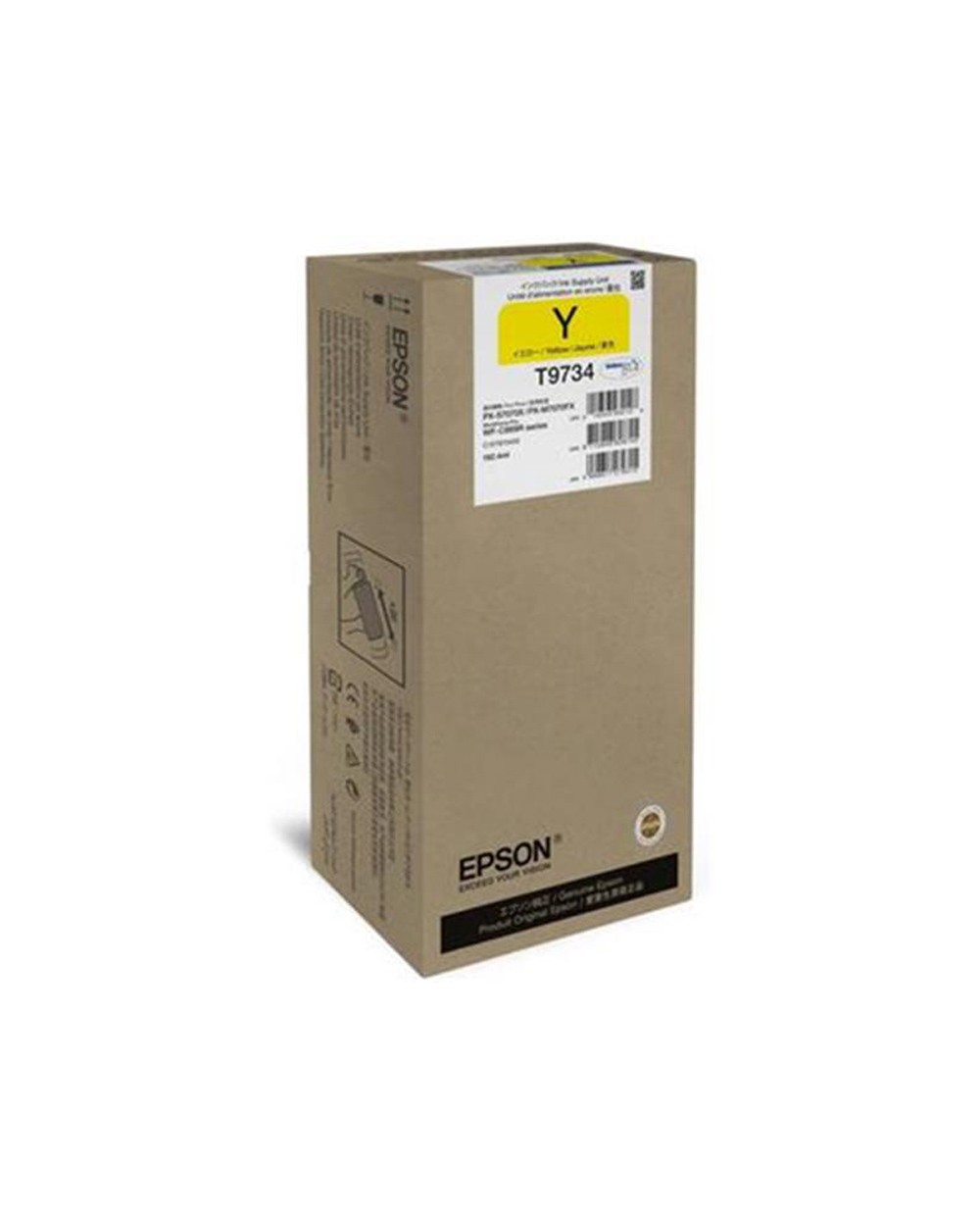Ink jet epson pro wf c869r xl amarillo