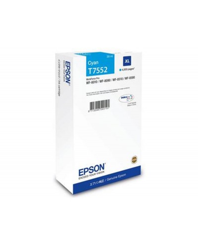 Ink jet epson t7552 cyan xl 4000 paginas