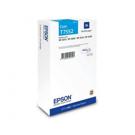 Ink jet epson t7552 cyan xl 4000 paginas
