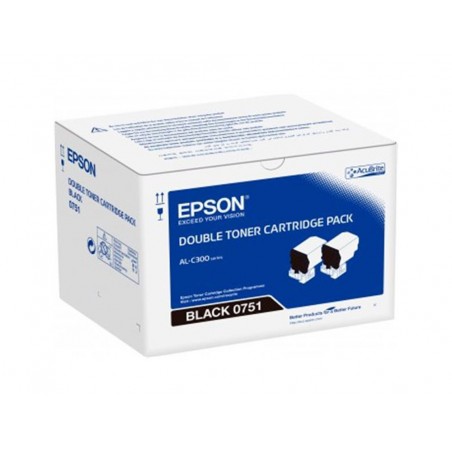 Toner epson al c300 doble pack 2 x 8800 paginas