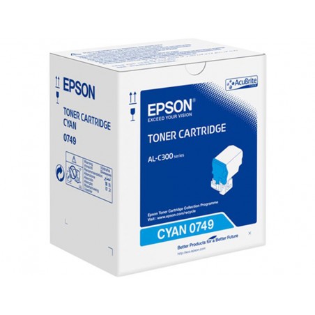 Toner epson al c300 cian 8800 paginas