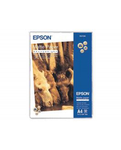 Papel fotografico epson mate a4 167 gr pack de 50 hojas