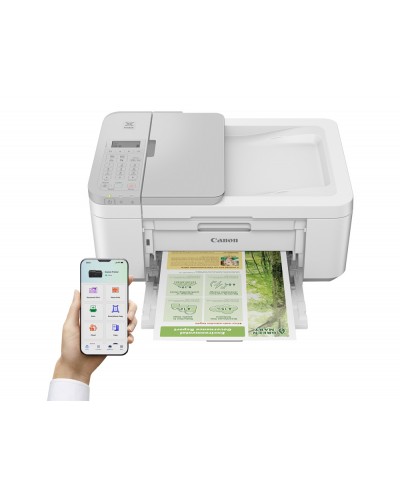 Equipo multifuncion canon pixma tr4756i tinta color 8 ppm negro 4 ppm color a4 wifi impresora escaner copiadora
