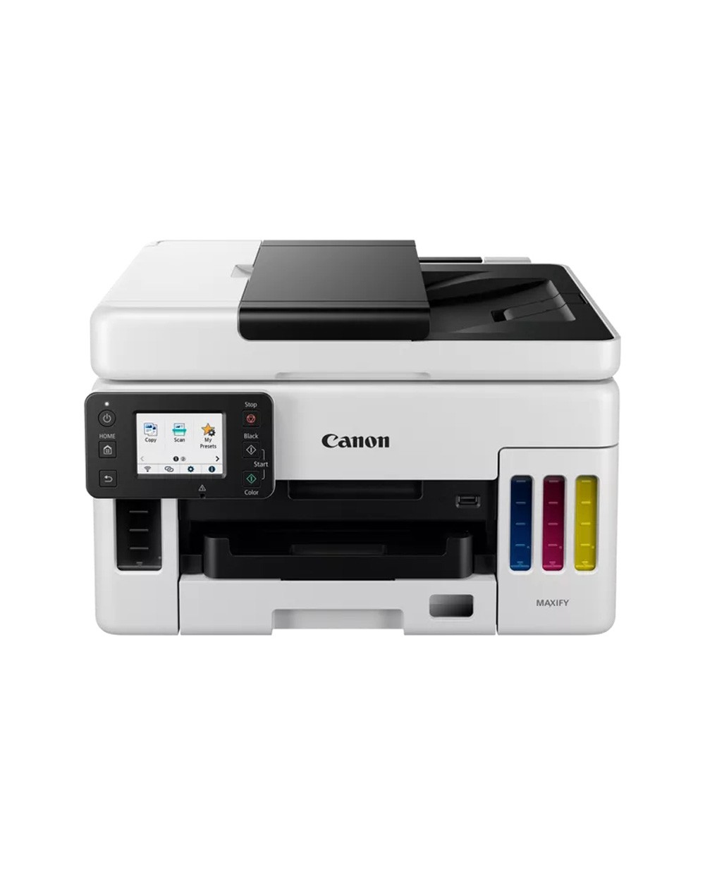 Impresora canon maxify gx6050 megatank tinta color 24 ppm negro 15ppm color a4 wifi