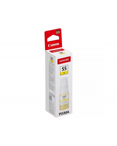 Tinta canon gi 55y amarillo botella 40 ml