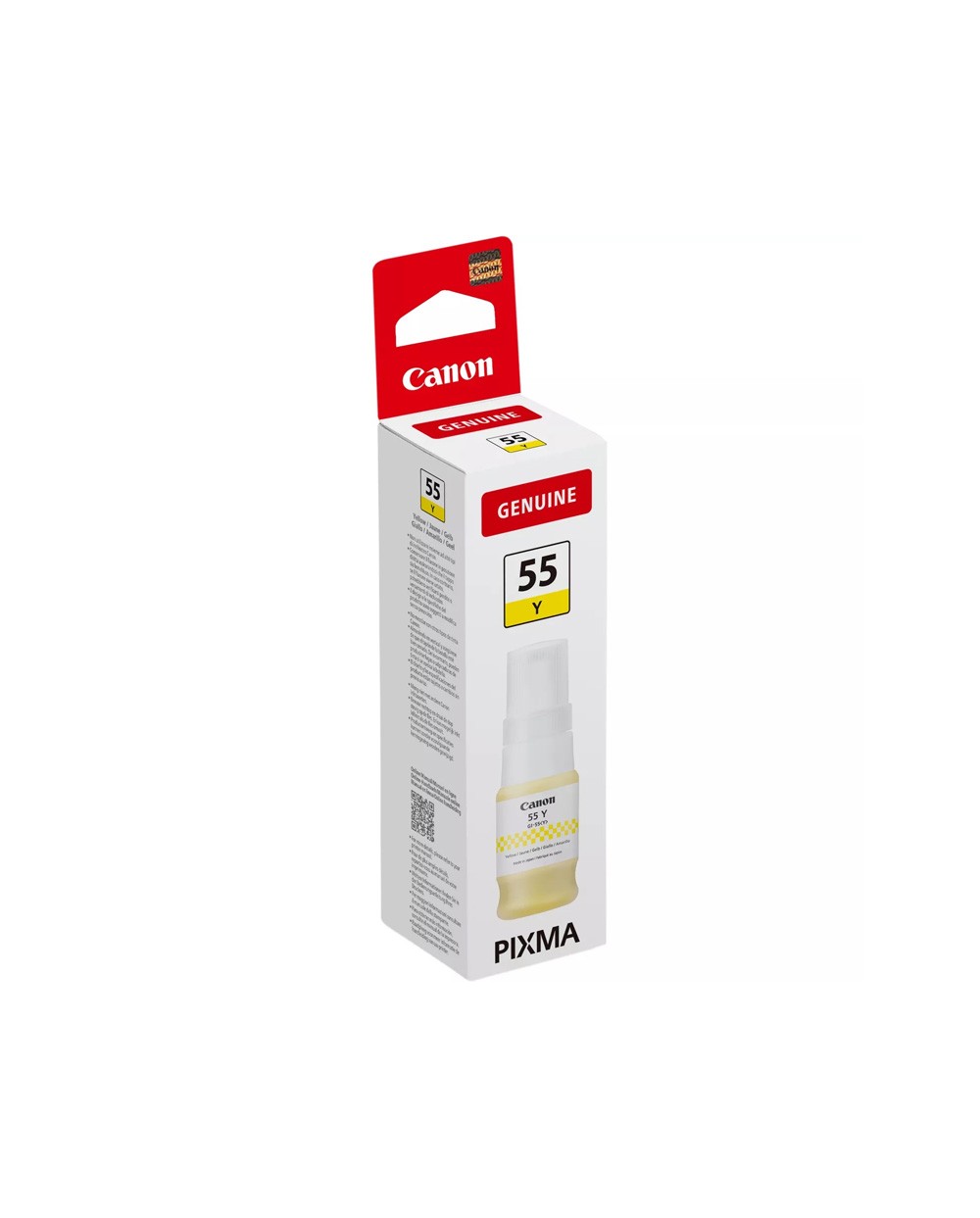 Tinta canon gi 55y amarillo botella 40 ml