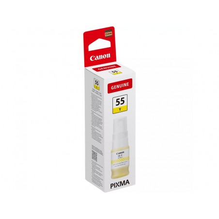 Tinta canon gi 55y amarillo botella 40 ml