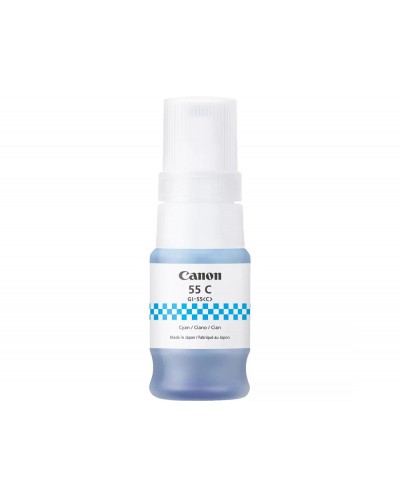 Tinta canon gi 55c cian botella 40 ml