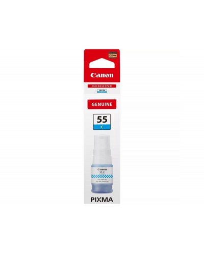 Tinta canon gi 55c cian botella 40 ml