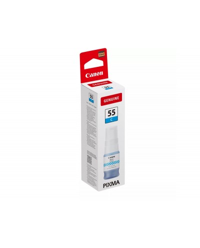 Tinta canon gi 55c cian botella 40 ml