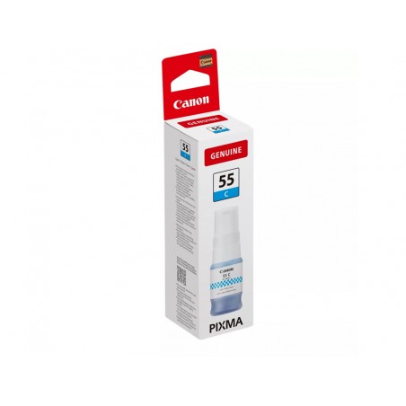 Tinta canon gi 55c cian botella 40 ml