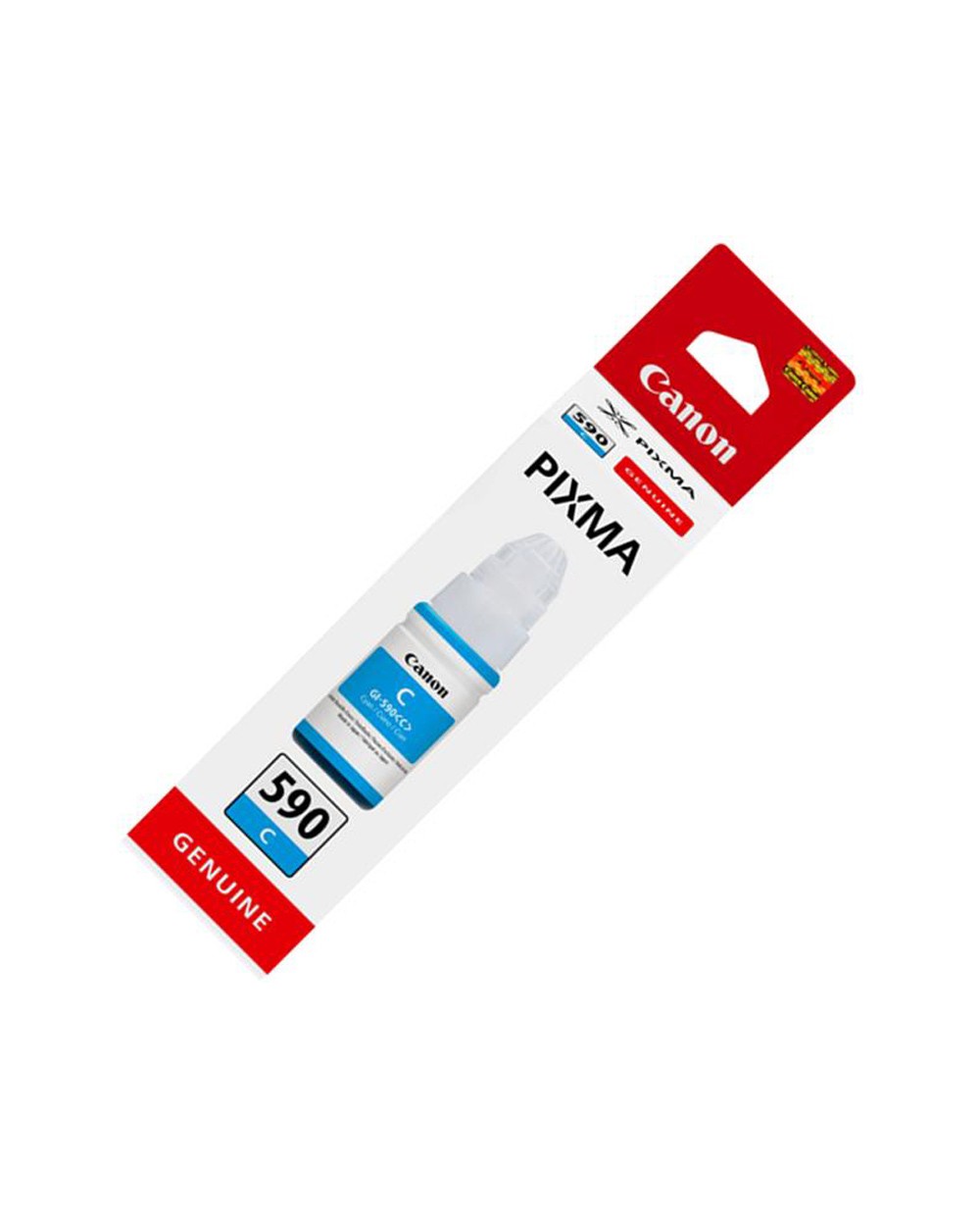 Tinta canon gi 590c cian botella 70 ml