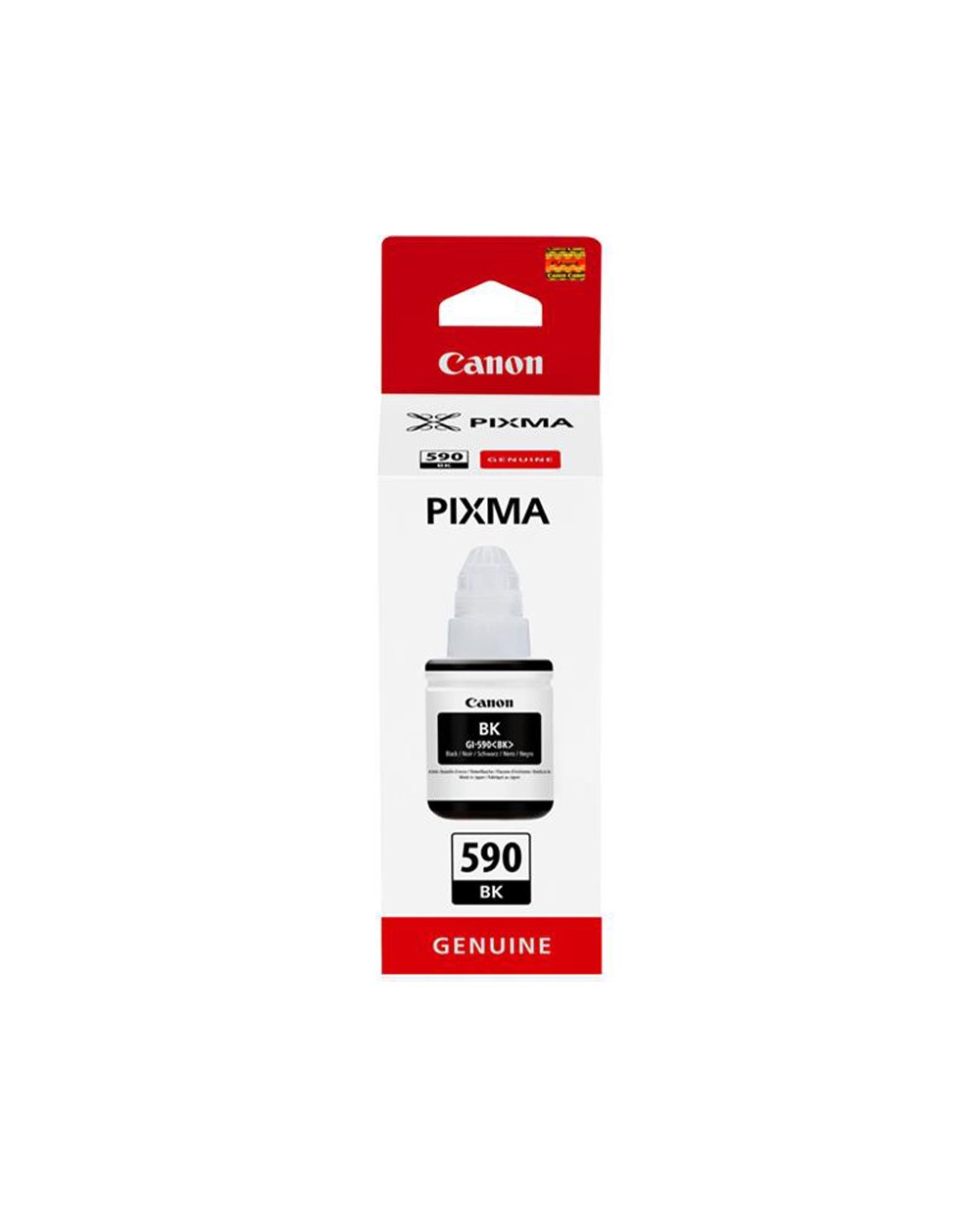 Tinta canon gi 590bk negro botella 135 ml
