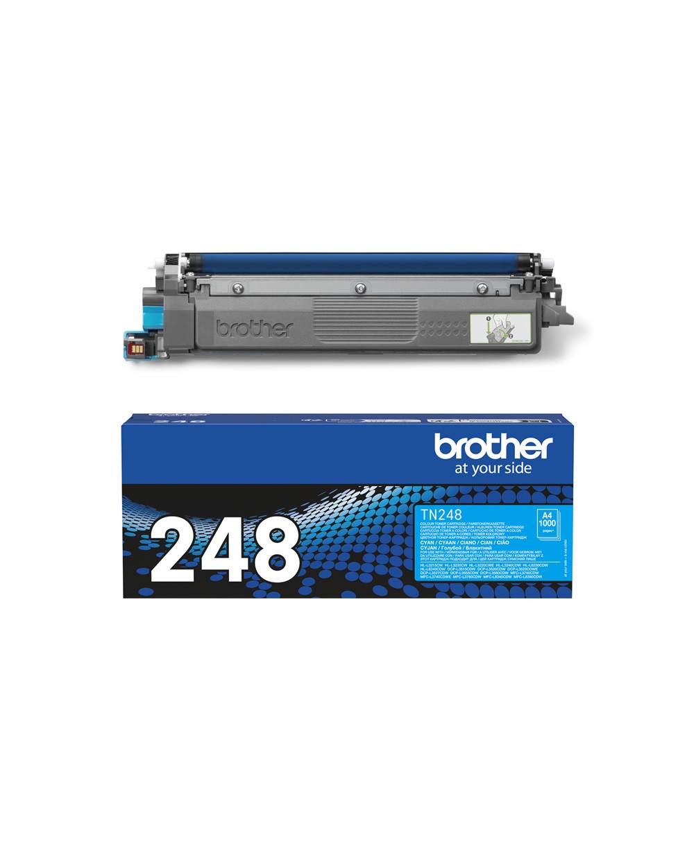 Toner brother toner hl l3220cw cyan 1000 paginas