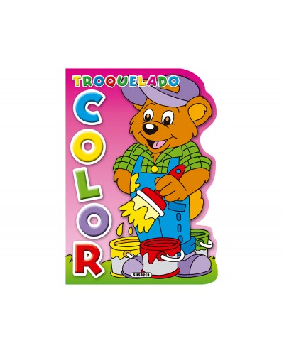 Cuaderno de colorear susaeta troquelado 16 paginas 20x28 cm