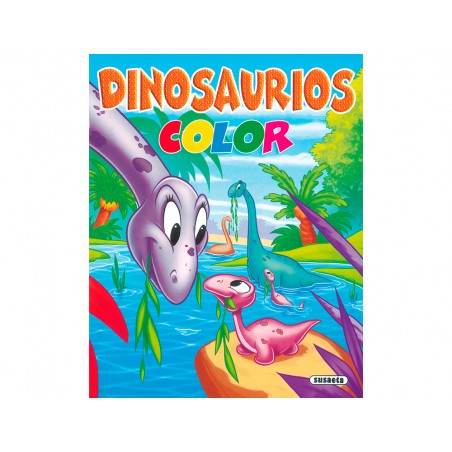 Cuaderno de colorear susaeta dinosaurios 16 paginas 215x27 cm