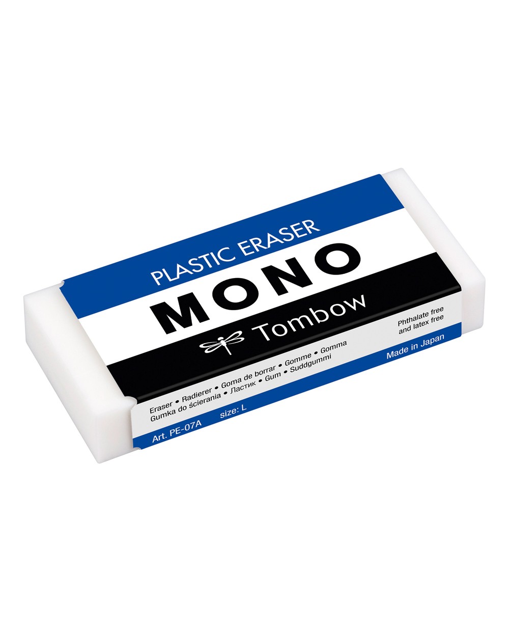 Goma de borrar tombow pvc mono tamano l