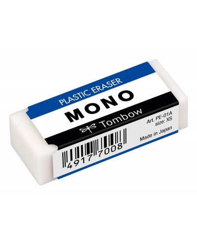 Goma de borrar tombow pvc mono tamano xs
