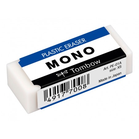 Goma de borrar tombow pvc mono tamano xs