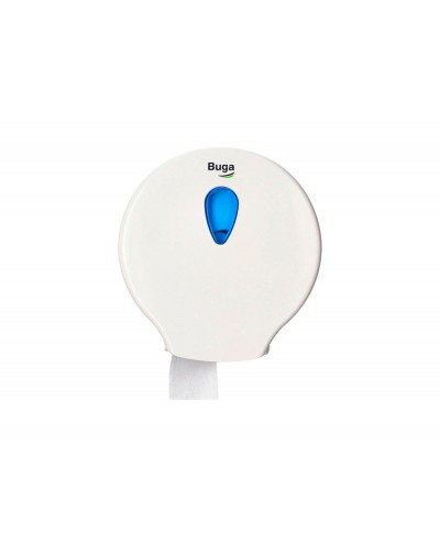 Dispensador papel higienico industrial bunzl buga fabricado en abs color blanco