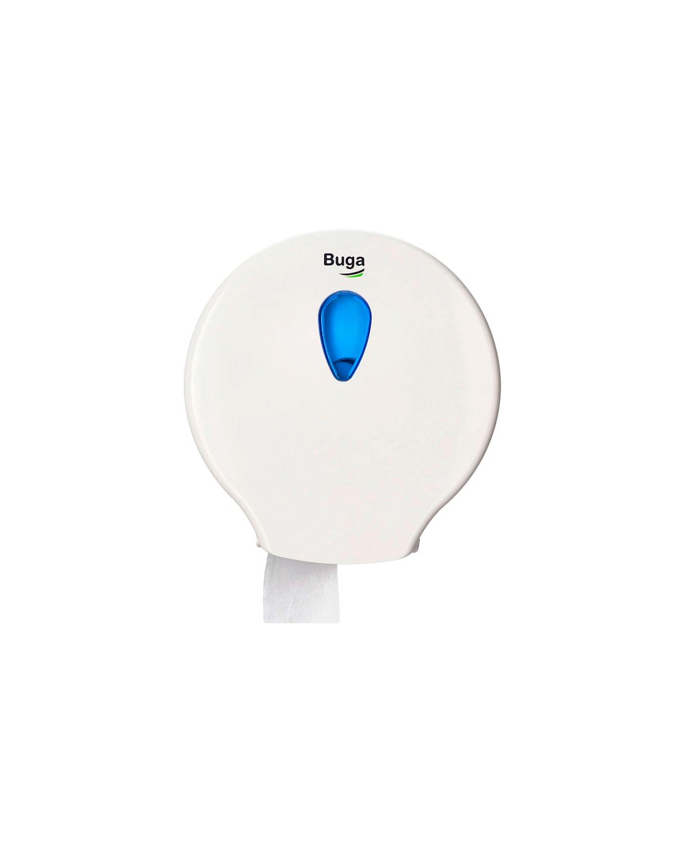 Dispensador papel higienico industrial bunzl buga fabricado en abs color blanco