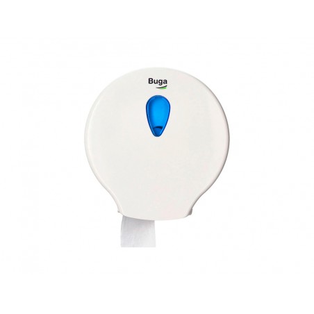 Dispensador papel higienico industrial bunzl buga fabricado en abs color blanco