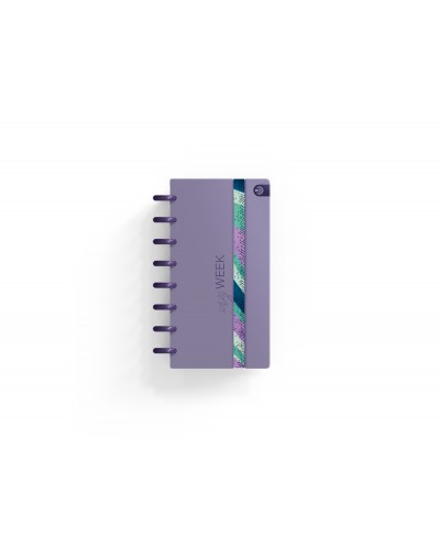 Planificador carchivo ingeniox my week check list my week semanal malva 105x210 mm