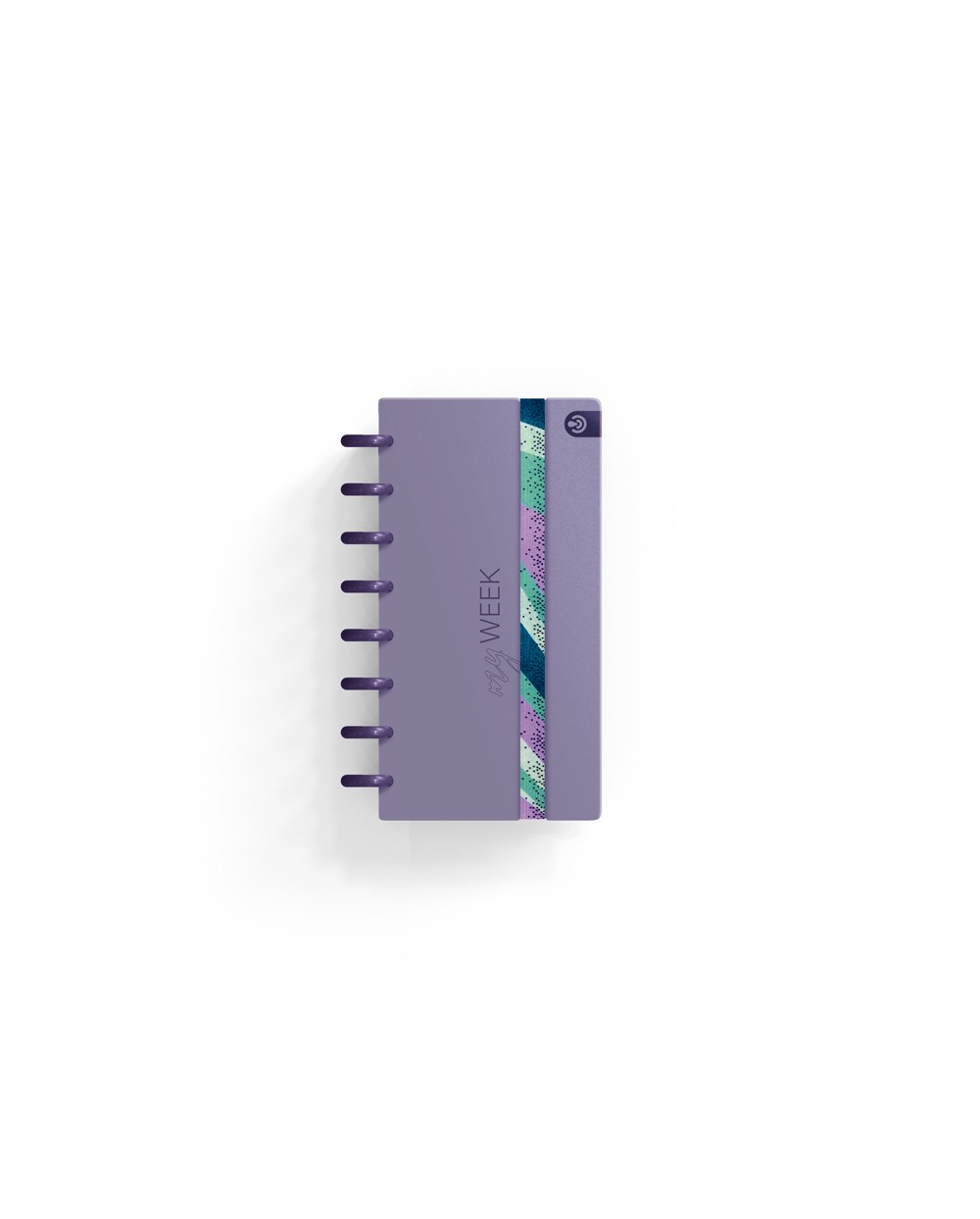 Planificador carchivo ingeniox my week check list my week semanal malva 105x210 mm