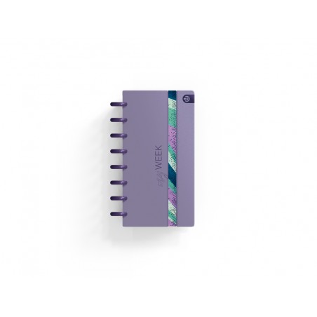 Planificador carchivo ingeniox my week check list my week semanal malva 105x210 mm