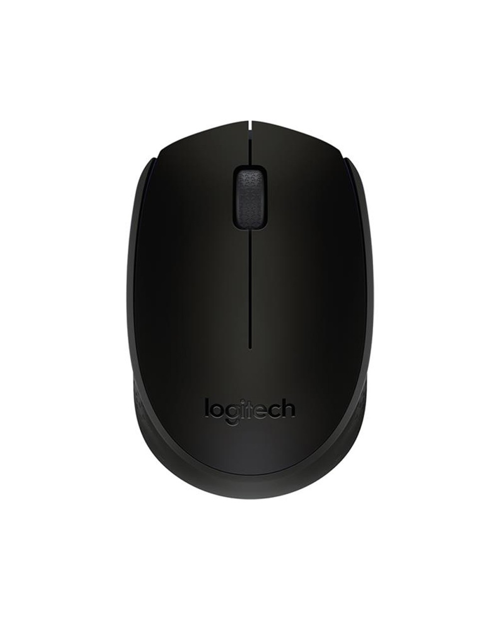 Raton logitech optico inalambrico 1000 dpi 3 botones color negro